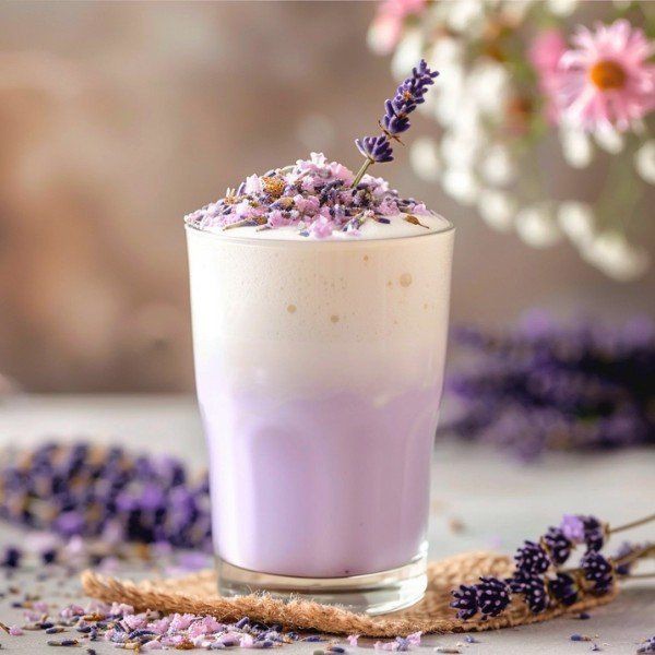 Lavender Milk: Serenity in a Glass